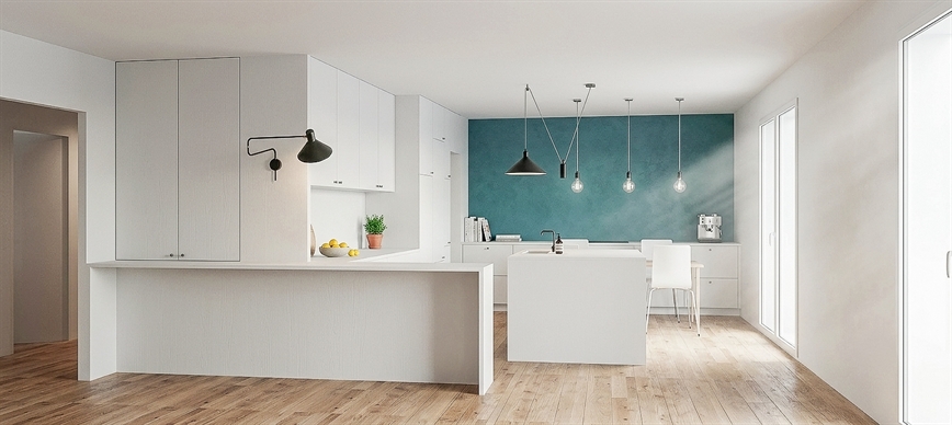 Restructuration d'un appartement, Vitrolles, Bouches-du-Rhône – RBB Architectes